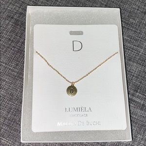 Lumèla Gold ‘D’ Necklace
